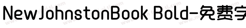 NewJohnstonBook Bold字体转换